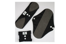 Load image into Gallery viewer, Naturally Lady Black Made to order pads
