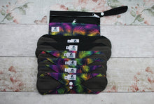Load image into Gallery viewer, 7pcs Set - Reusable cloth menstrual sanitary pads napkins - 6 pads + 1 wet bag
