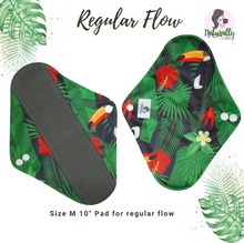 Load image into Gallery viewer, 7pcs Set - Eco Reusable cloth menstrual sanitary pads napkins | Eco friendly zero waste gift for her- 6 pads + 1 wet bag
