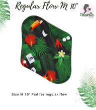 Load image into Gallery viewer, 7pcs Set - Eco Reusable cloth menstrual sanitary pads napkins | Eco friendly zero waste gift for her- 6 pads + 1 wet bag
