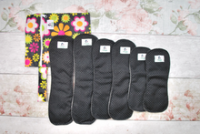 Load image into Gallery viewer, Set of 6 Wingless Anti-slip Reusable Sanitary Pads
