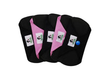 Load image into Gallery viewer, Black and Pink Mini Pantyliner
