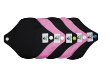 Load image into Gallery viewer, Black and Pink Mini Pantyliner
