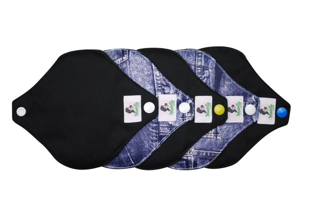 Black and Jeans Mini Pantyliner
