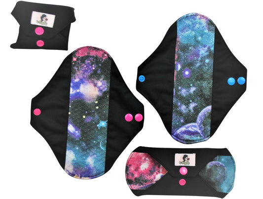 Set of 3 - Galaxy Exclusive Zorb Stay Dry Pantyliners